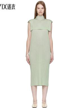 Pleats Please Issey Miyake 女款绿色 Monthly Colors June 连衣