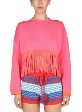 Gallo 1927 女士 SS22 毛衣 徽标刺绣毛衣