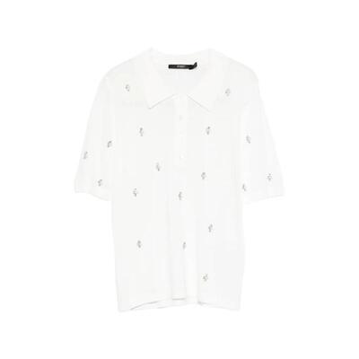 Seventy Venezia 女士 SS26 POLO衫 粘胶纤维罗纹刺绣