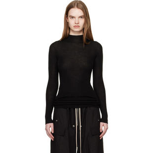 女士 毛衣 黑色 Rick 瑞克·欧文斯 Temple Turtle Owens