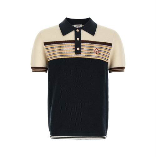 Casablanca 男士 FW26 衬衫 'Café Culture' Polo衫