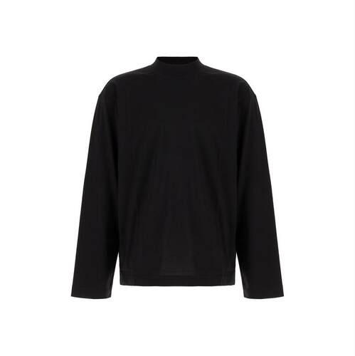 Dries Van Noten 德赖斯·范诺顿 男士 FW25 T恤 黑色棉质