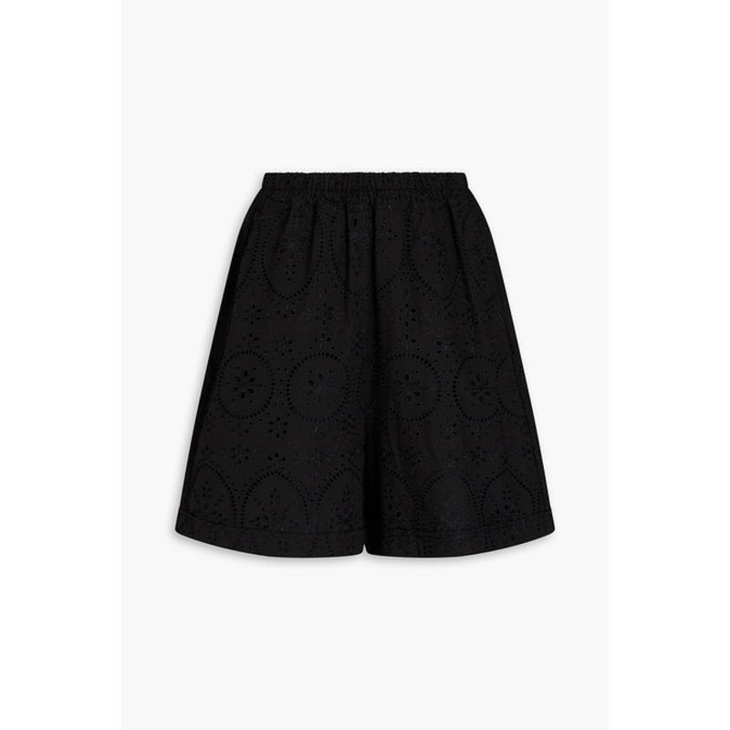 Charo Ruiz Ibiza 女士 短裤 Lyo 马德拉刺绣棉混纺短裤