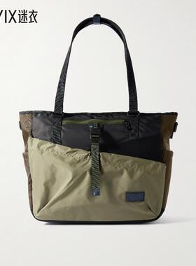 Master-Piece 男款Scramble Oxford 贝壳形状尼龙邮差包 迷衣时尚