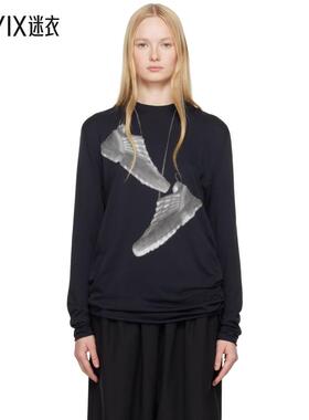 MM6 Maison Margiela马吉拉 女款黑色 Salomon 联名 Sneaker Prin