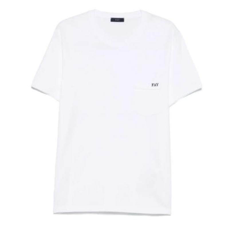 Fay 男士 SS25 T恤 logoT恤