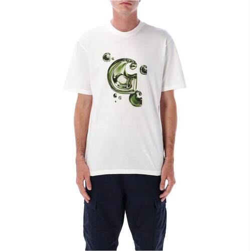 Carhartt WIP 卡哈特 男士 FW25 T恤 SOLAR CHROME C-LOGO