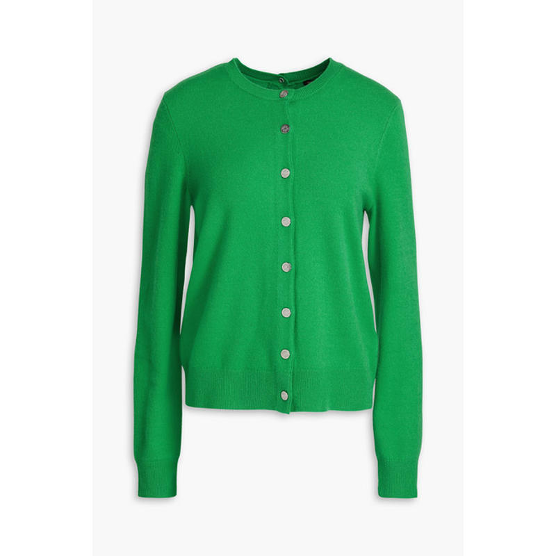 Maje 女士 开衫 Snap-detailed 羊毛混纺针织开衫