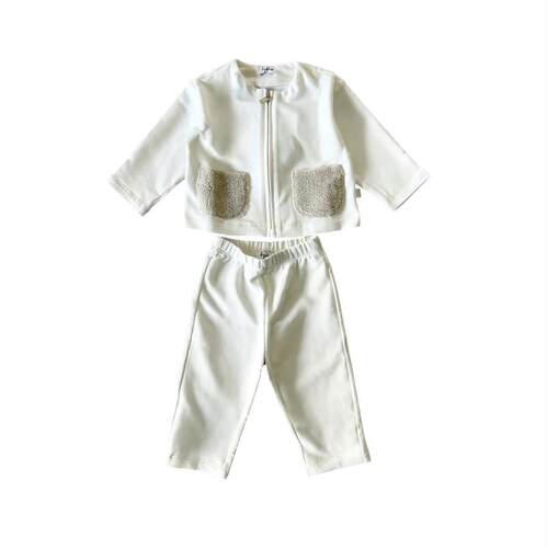 Il Gufo 婴儿 FW25 服装 PANTS SET 运动衫童装