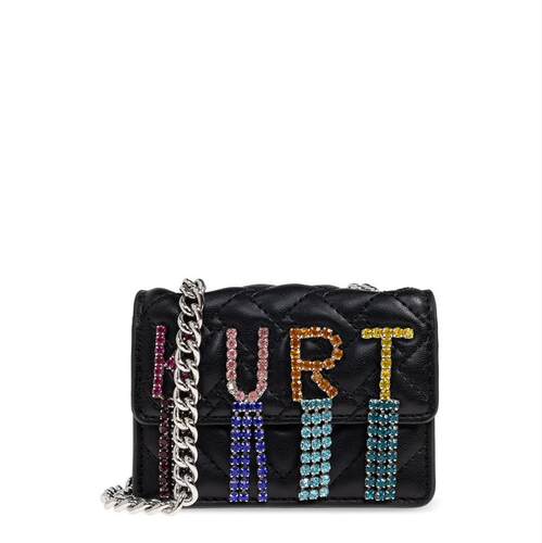 Kurt Geiger London 女士 SS26 斜挎包 Micro Kensington Kurt 包