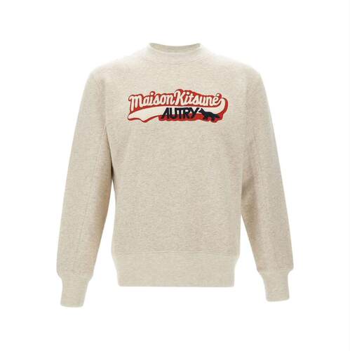 Maison Kitsuné 中性（成人） FW25 卫衣 男女通款徽标圆领