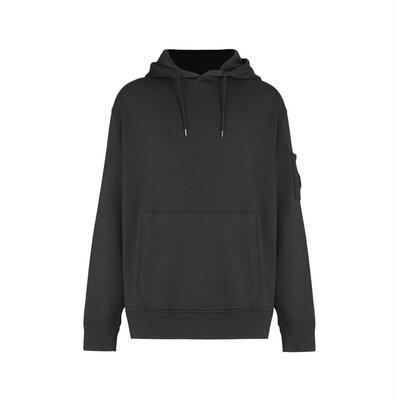 C.P. Company 男士 SS26 卫衣 C.P. 公司 Lens 抓绒连帽衫