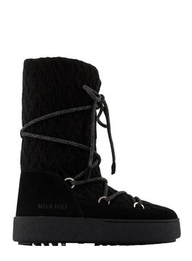 Moon Boot 女士 SS26 靴子 X Guest In Residence Ltrack 針織靴