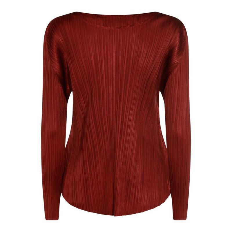 Pleats Please Issey Miyake 女士 T恤 月度配色：十月圆领T卹