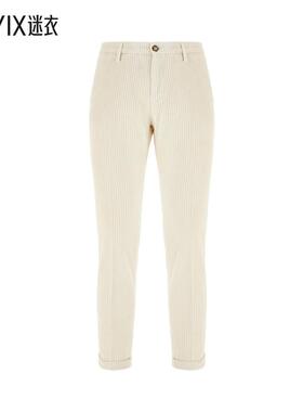 【秋季新品】Re-Hash 男款米白色灯芯绒长裤 迷衣时尚