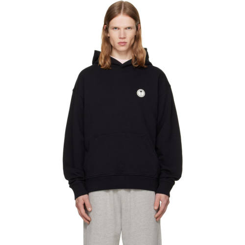 Palm Angels 棕榈天使 男士 卫衣 黑色 Palm Tree Regular 连帽衫