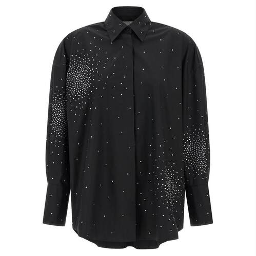 Giuseppe Di Morabito 女士 FW25 衬衫 水钻大廓形