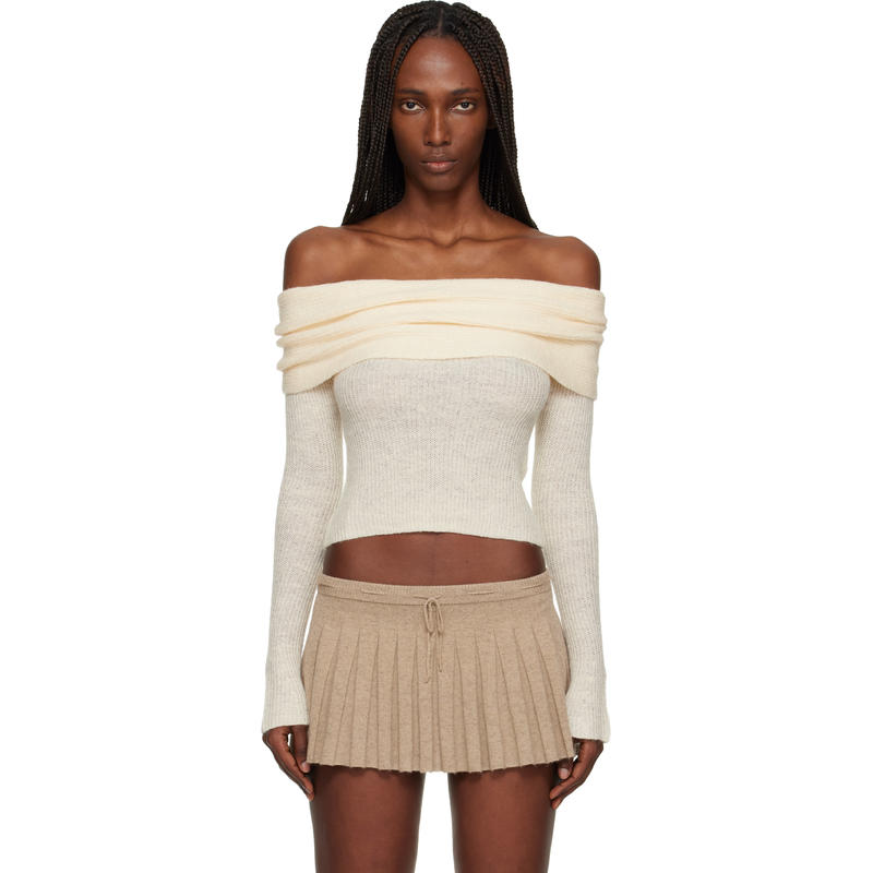 Danielle Guizio 女士 上衣 灰白色 Marlowe 上装