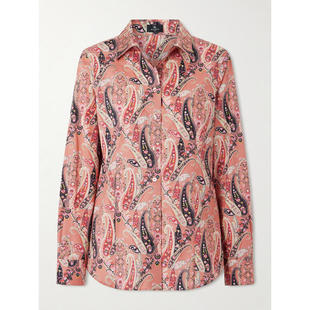 衬衫 Etro SS26 女士 佩斯利印花棉混纺府绸 艾绰