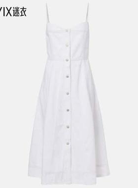 Adriano Goldschmied 女款Saint Raphael 牛仔中长连衣裙 迷衣时