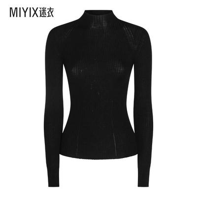 [秋冬新品]TWINSET 女款黑色针织衫 迷衣时尚