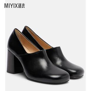 Lemaire 女款Anatomic 80 皮质浅口鞋 迷衣时尚