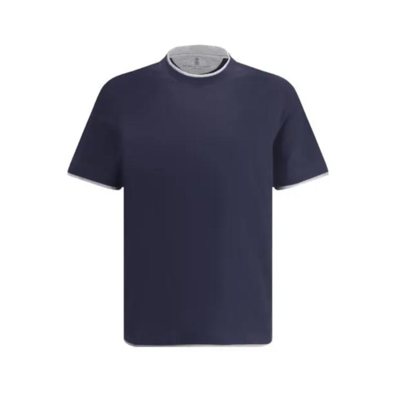 Brunello Cucinelli 男士 SS26 POLO衫 棉质T恤