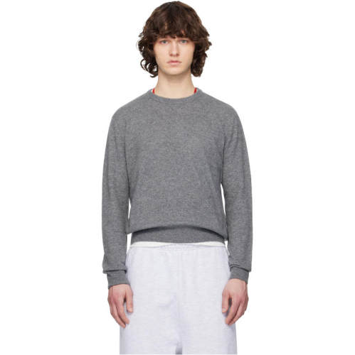 Entire Studios 男士 毛衣 灰色 Knit Crewneck