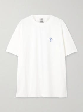 DONDE ESTEBAN 女士 26春新品 T恤 Baila La Vida 印花棉针织T恤