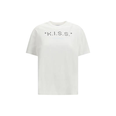 Off-White 女士 SS26 T恤 Kiss Quote