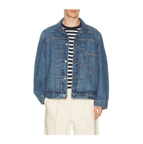 Levi's 李维斯 男士 夹克 蓝色 Type 1 Trucker 牛仔