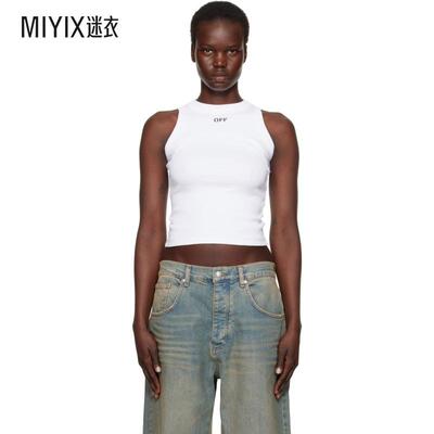 【春夏新品】Off-White 女款Off Stamp 徽标背心 迷衣时尚