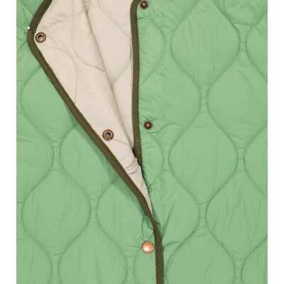 Molo 女童 夹克 Curve 缝线背心童装