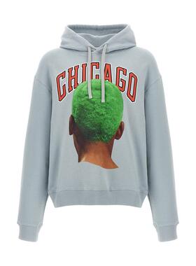 Ih Nom Uh Nit 男士 卫衣 'Chicago Player Green' 连帽衫