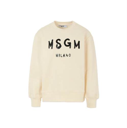 MSGM 中性（儿童） FW25 卫衣 带Logo运动衫童装