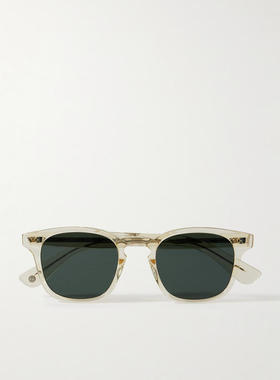 Garrett Leight 男士 太阳镜 Ace II D形框醋纤太阳眼镜