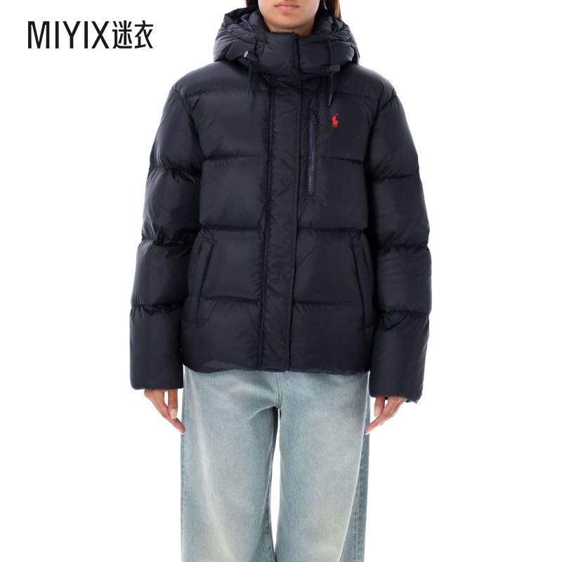 【秋冬新品】Polo Ralph Lauren拉夫劳伦女款抽绳连帽羽绒服迷衣