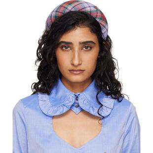 Vivienne Westwood 西太后 女士 发箍 多色大号 Louth Tartan