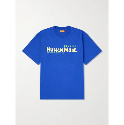 HUMAN MADE 男士 FW26 T恤 徽标印花棉针织