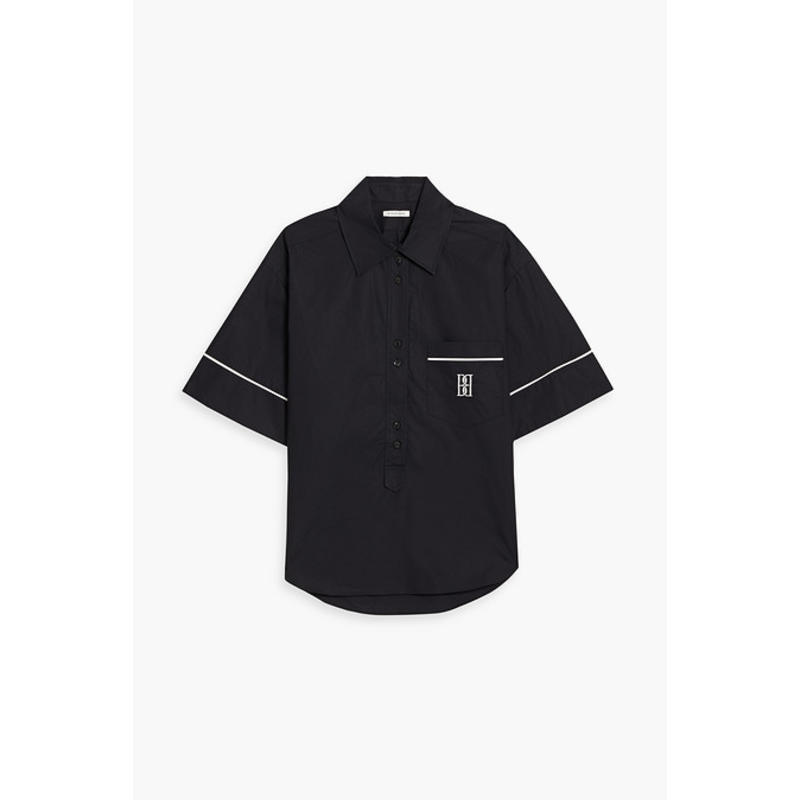 By Malene Birger 女士 上衣 Mallias 刺绣棉质府绸衬衫