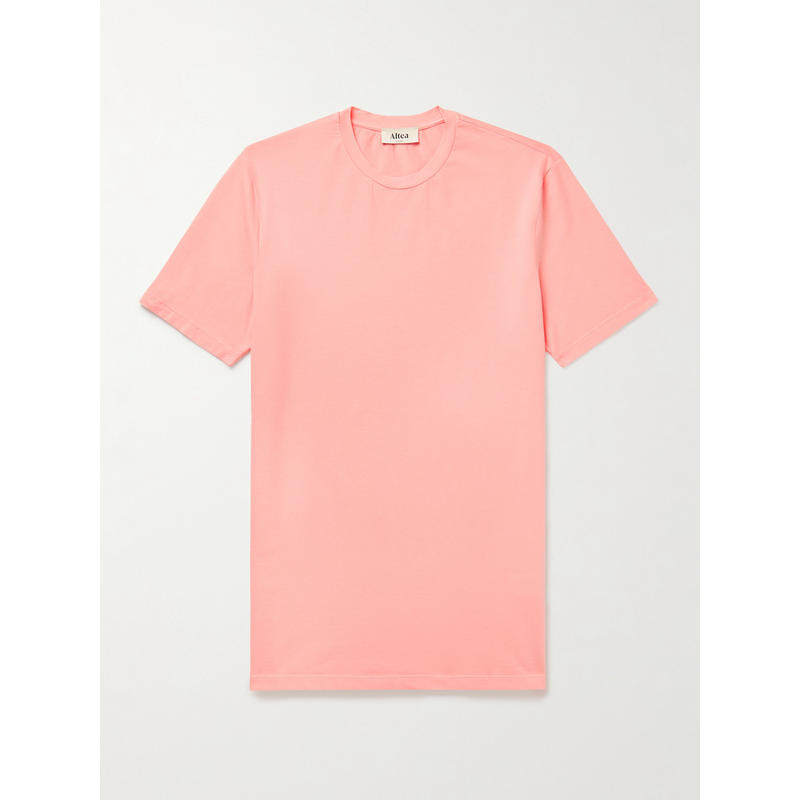 Altea Milano 男士 FW25 衬衫 Lewis 修身弹力棉质针织T恤