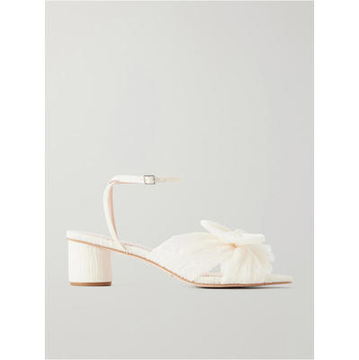 Loeffler Randall 洛菲勒.兰德尔 女士 凉鞋 Dahlia 蝴蝶结欧根纱