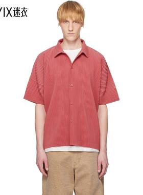 Homme Plissé Issey Miyake三宅一生 男款红色 Monthly Color Ap