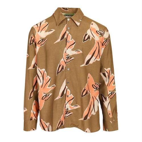 Paul Smith 保罗·史密斯 男士 衬衫 Paul Smith Le Peche 鱼印花