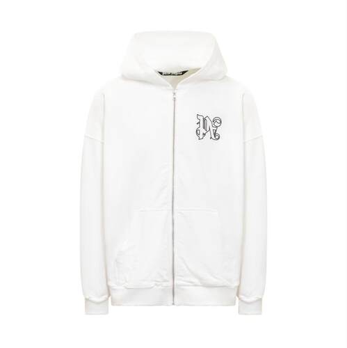 Palm Angels 棕榈天使 男士 FW23 卫衣 长袖拉链