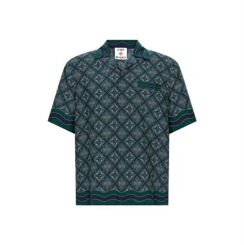 Casablanca 男士 FW26 衬衫 'Radiating Monogram'