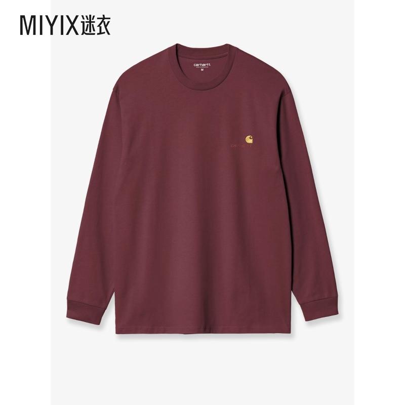 【秋冬新品】Carhartt WIP卡哈特男款L/S American Script 有机棉