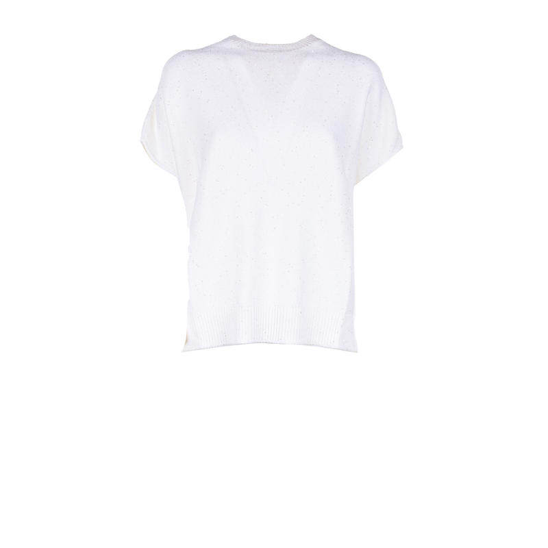 Fabiana Filippi 女士 SS25 T恤 短袖针织衫
