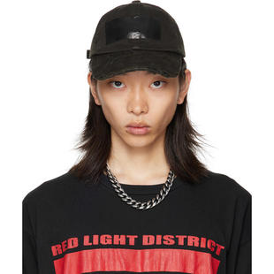 ALEXANDER DIGENOVA 男士 棒球帽 黑色 Duct Tape 棒球帽