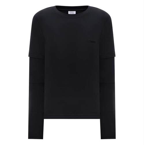 Vetements 维特萌 女士 FW25 T恤 REWORKED 徽标合身长袖